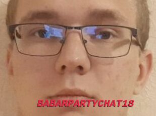 BABARPARTYCHAT18