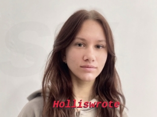 Holliswrote